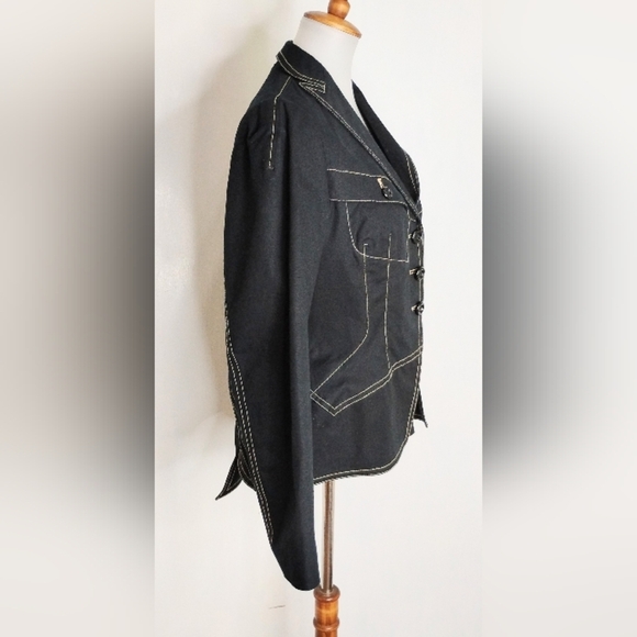 UNIQUE BYRON LARS BEAUTY MARK JACKET NWOT - Picture 4 of 13